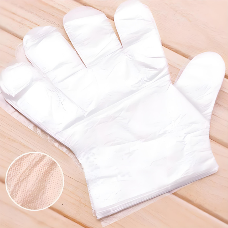 Vanntette og oljetette Off-white HDPE hansker