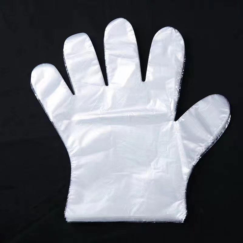 Vanntette og oljetette Off-white LDPE-hansker Vanntette og oljetette Off-white LDPE-hansker